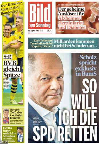 Bild am Sonntag Abo