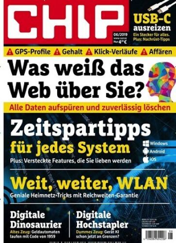 CHIP mit 3 DVDs Abo