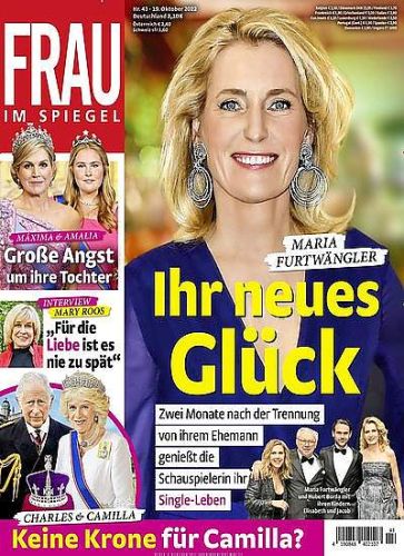 Frau im Spiegel Abo