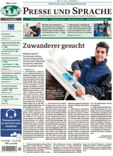 Presse und Sprache Abo