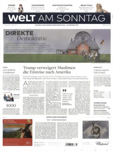Welt am Sonntag Abo