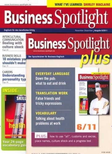 Business Spotlight mit Übungsheft Abo