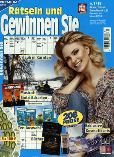 Rätseln und Gewinnen Sie Abo