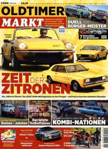 Oldtimer Markt Abo