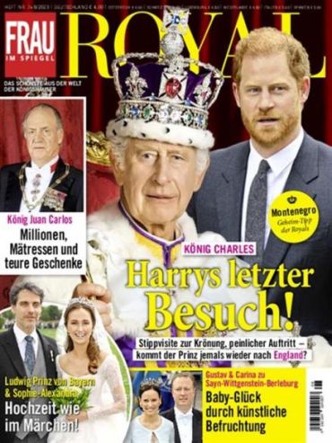 Frau im Spiegel Royal