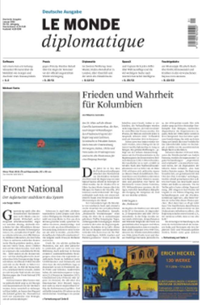 Le Monde diplomatique Abo für 51,70 € bestellen - Abo24
