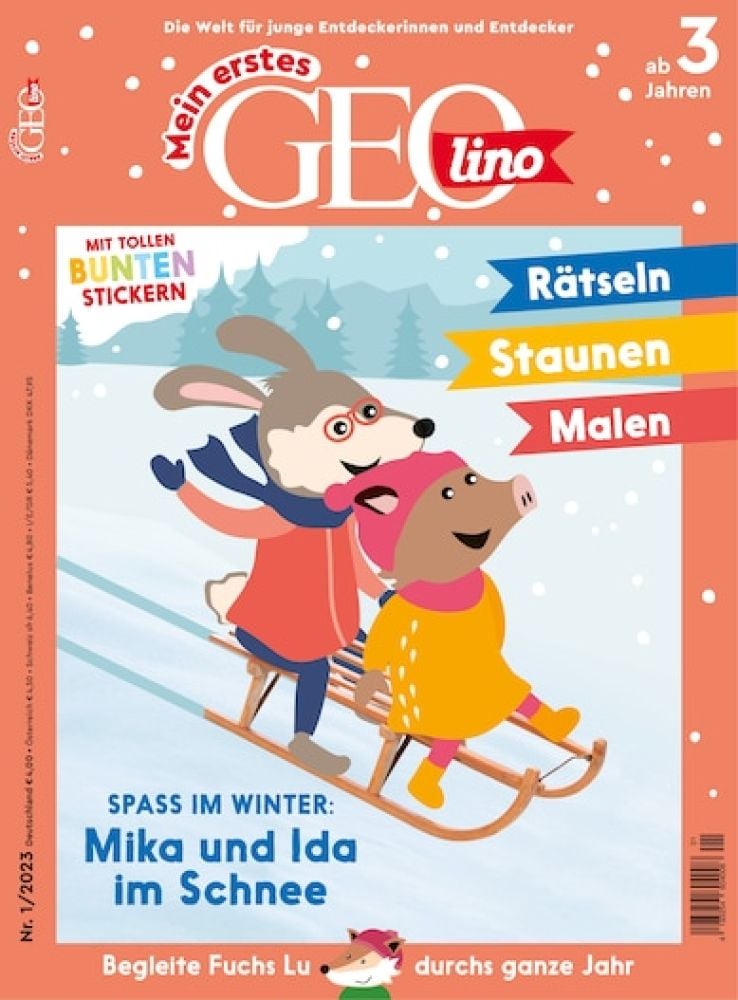 Mein erstes GEOlino Abo für 26,40 € mit 7,92 € Rabatt bestellen - Abo24