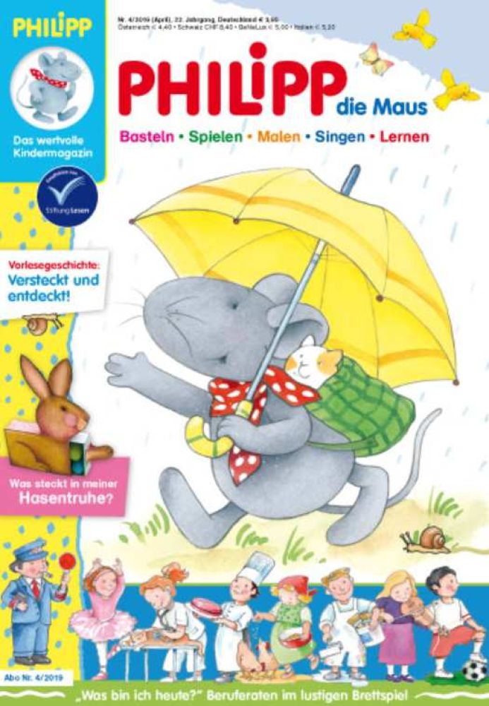 Philipp die Maus Abo für 36,19 € bestellen Abo24