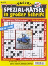 SPEZIAL-RÄTSEL in großer Schrift Abo