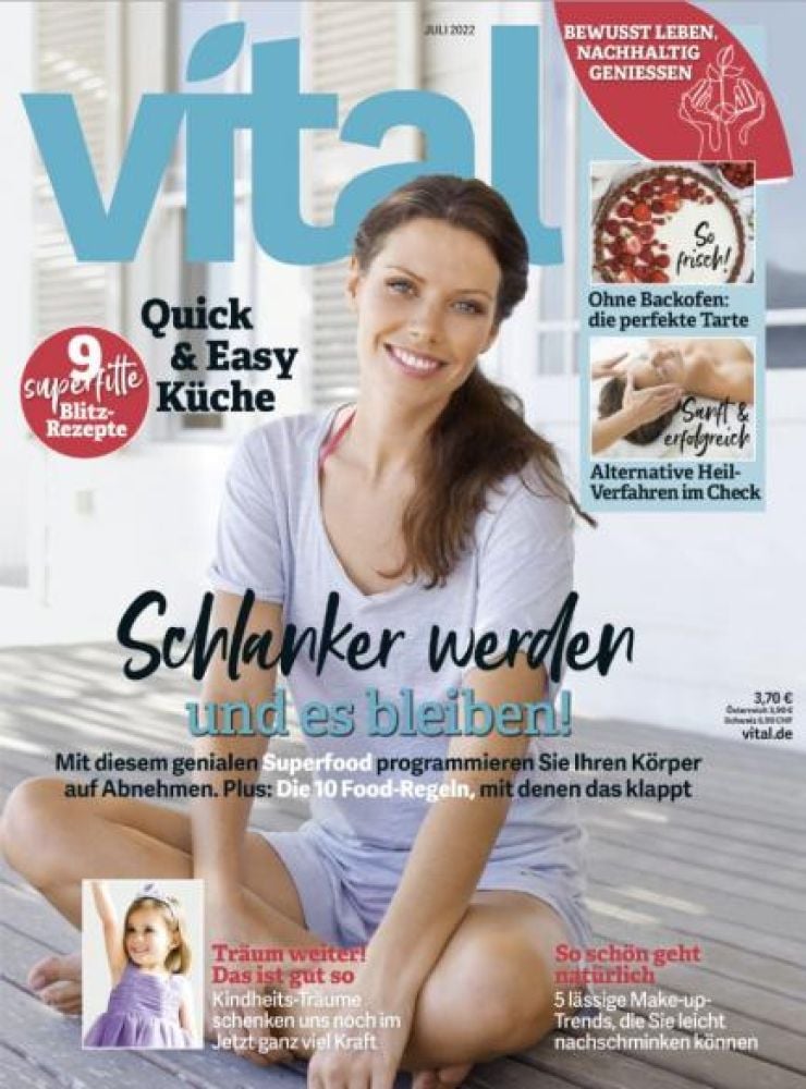 Vital Abo für 40,70 € mit 30,00 € Amazon Gutschein bestellen Abo24
