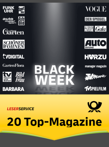 Black Week beim Leserservice der deutschen Post